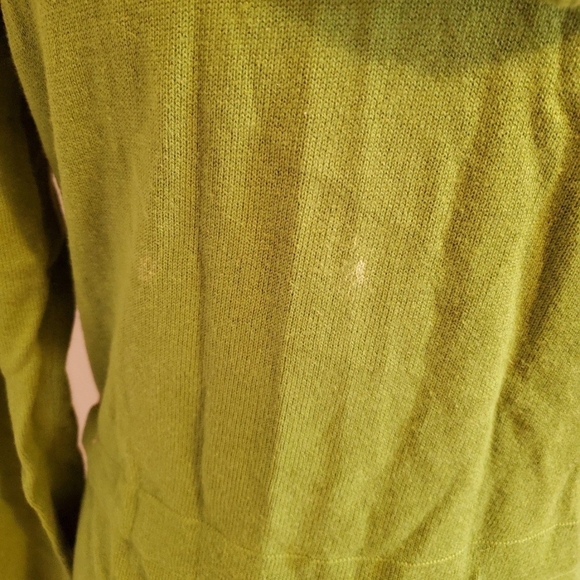 Kenneth Cole New York Green Hoodie Cardigan Size Small - Picture 5 of 6